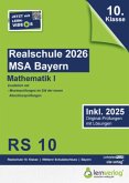 Original-Prüfungen Realschulabschluss Bayern 2026 Mathematik I