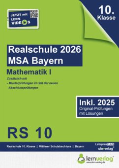 Original-Prüfungen Realschulabschluss Bayern 2026 Mathematik I