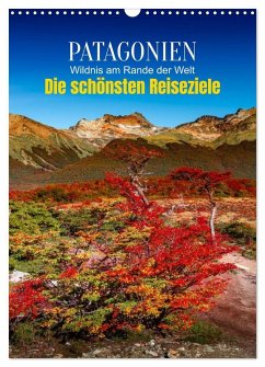 Cover Patagonien, die schönsten Reiseziele: Wildnis am Rande der Welt (Wandkalender 2026 DIN A3 hoch), CALVENDO Monatskalender