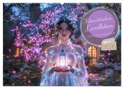 Futuristisches Landleben (Wandkalender 2026 DIN A2 quer), CALVENDO Monatskalender Futuristisches Landleben (Wandkalender 2026 DIN A2 quer), CALVENDO Monatskalender