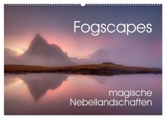 Fogscapes - magische Nebellandschaften (Wandkalender 2026 DIN A2 quer), CALVENDO Monatskalender
