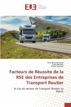 Cover Facteurs de Réussite de la RSE des Entreprises de Transport Routier
