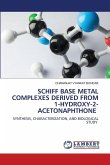 SCHIFF BASE METAL COMPLEXES DERIVED FROM 1-HYDROXY-2-ACETONAPHTHONE SCHIFF BASE METAL COMPLEXES DERIVED FROM 1-HYDROXY-2-ACETONAPHTHONE