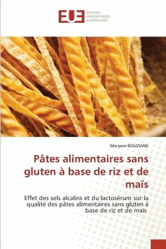 Cover Pâtes alimentaires sans gluten à base de riz et de maïs