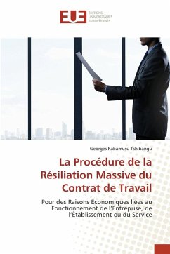 Cover La Procédure de la Résiliation Massive du Contrat de Travail