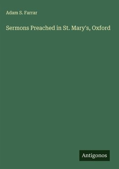 Cover Sermons Preached in St. Mary's, Oxford