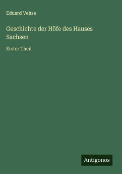 Cover Geschichte der Höfe des Hauses Sachsen