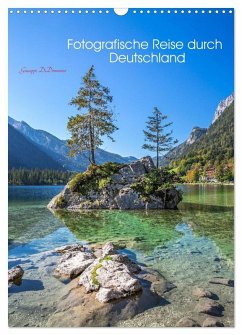 Cover Fotografische Reise durch Deutschland (Wandkalender 2026 DIN A3 hoch), CALVENDO Monatskalender