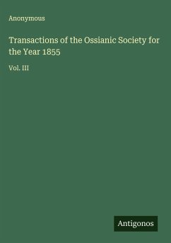 Transactions of the Ossianic Society for the Year 1855 - Anonymous