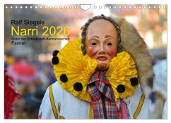 Narri 2026 Bilder der Schwäbisch-Alemannischen Fasnet (Wandkalender 2026 DIN A4 quer), CALVENDO Monatskalender
