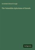 The Vaiseshika Aphorisms of Kanada