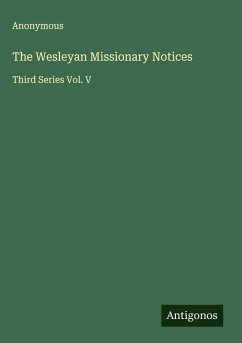 Cover The Wesleyan Missionary Notices