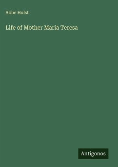Cover Life of Mother Maria Teresa