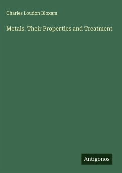 Metals: Their Properties and Treatment Cover Metals: Their Properties and Treatment