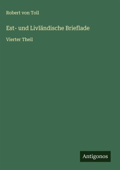 Cover Est- und Livländische Brieflade