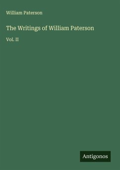 Cover The Writings of William Paterson