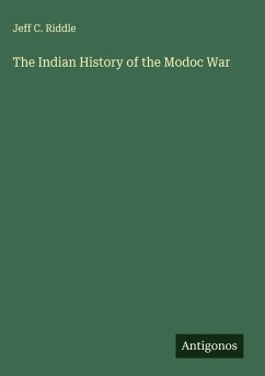 Cover The Indian History of the Modoc War