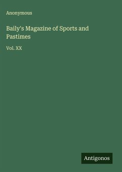 Baily's Magazine of Sports and Pastimes Cover Baily's Magazine of Sports and Pastimes