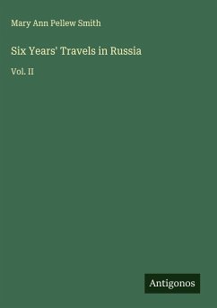 Cover Six Years' Travels in Russia