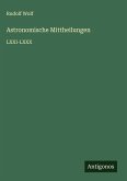 Astronomische Mittheilungen