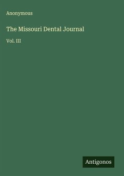 Cover The Missouri Dental Journal