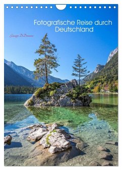 Cover Fotografische Reise durch Deutschland (Wandkalender 2026 DIN A4 hoch), CALVENDO Monatskalender