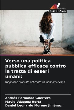 Cover Verso una politica pubblica efficace contro la tratta di esseri umani:
