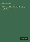 Gaieties and Gravities for Holy Days and Holidays