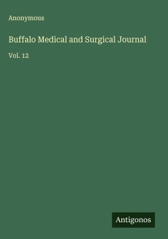 Buffalo Medical and Surgical Journal - Anonymous