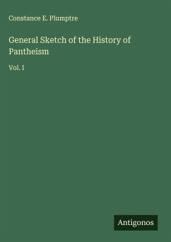 Cover General Sketch of the History of Pantheism