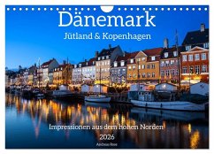 Dänemark - Jütland & Kopenhagen, Impressionen aus dem hohen Norden (Wandkalender 2026 DIN A4 quer), CALVENDO Monatskalender