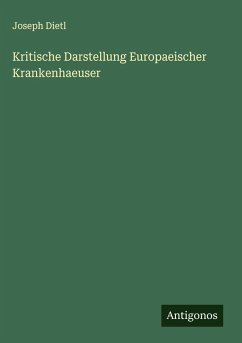 Cover Kritische Darstellung Europaeischer Krankenhaeuser