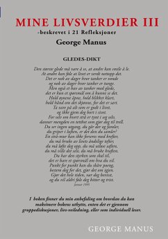 Cover Mine Livsverdier III