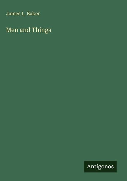 Men and Things