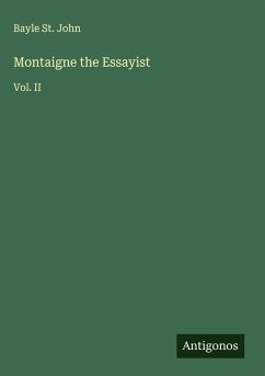 Cover Montaigne the Essayist