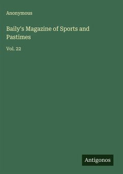 Baily's Magazine of Sports and Pastimes Cover Baily's Magazine of Sports and Pastimes