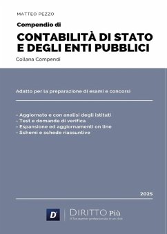 Compendio di contabilità di stato e degli enti pubblici - Pezzo, Matteo