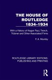 The House of Routledge 1834-1934 (eBook, ePUB)