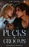 Pucks & Grooms   MM Hockey Romance (Love on the Ice Series, #8) (eBook, ePUB)
