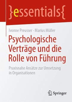 Psychologische Verträge und die Rolle von Führung (eBook, PDF) Cover Psychologische Verträge und die Rolle von Führung (eBook, PDF)