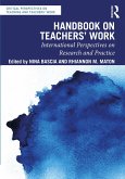Handbook on Teachers' Work (eBook, ePUB)