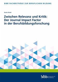 Cover Zwischen Relevanz und Kritik: Der Journal Impact Factor in der Berufsbildungsforschung