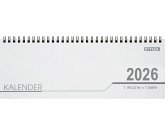 Stykex Schreibtischquerkalender 2026, 32 Blatt