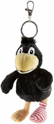 Cover Heunec 197565 - Rabe Socke Schlüsselanhänger, Plüsch, 15 cm