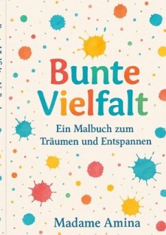 Bunte Vielfalt A4 Malbuch - Amina, Madame