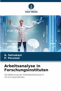 Cover Arbeitsanalyse in Forschungsinstituten