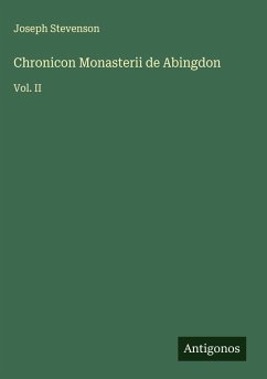 Cover Chronicon Monasterii de Abingdon