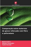 Comparação entre materiais de gesso reforçado com fibra e poliuretano