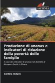 Produzione di ananas e indicatori di riduzione della povertà delle famiglie