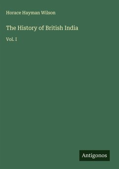 Cover The History of British India